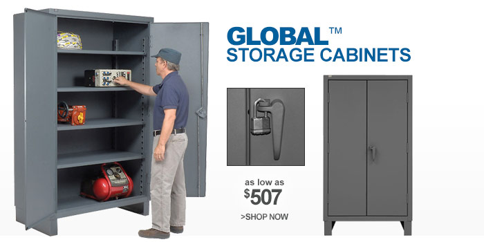 Heavy Duty 12 Gauge Storage Cabinets - as low as $507